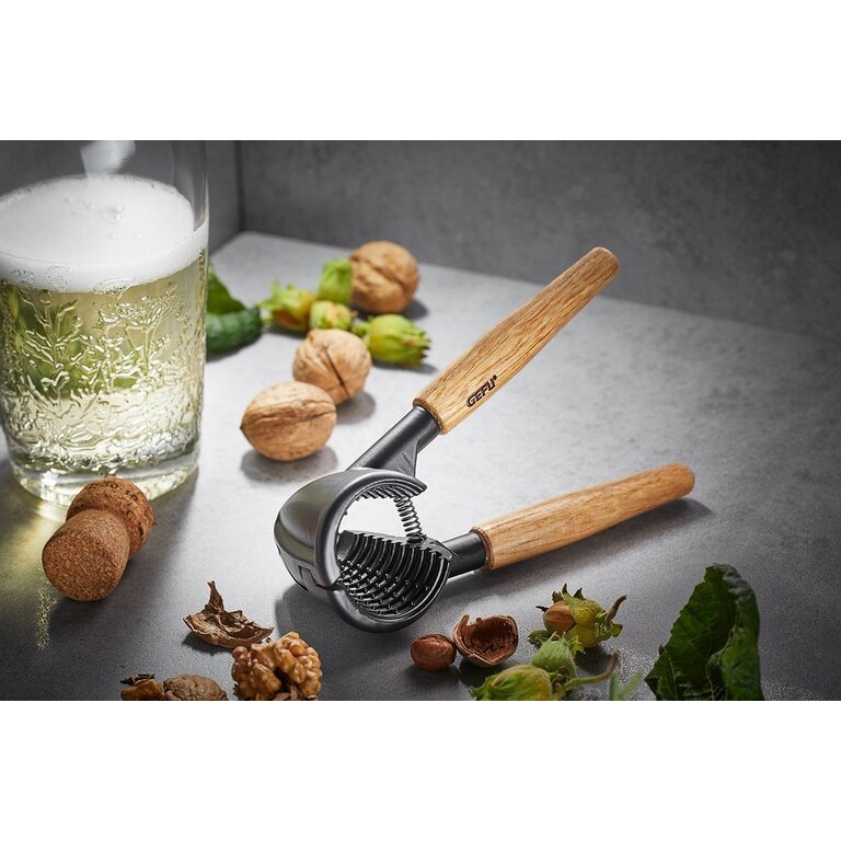 Gefu Gefu - DUOS - Nut Cracker With Wooden Handle