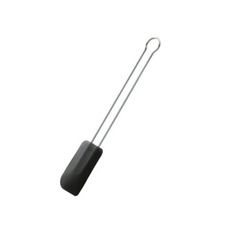 Rosle Rosle - Thin Silicone Spatula 20cm - Black