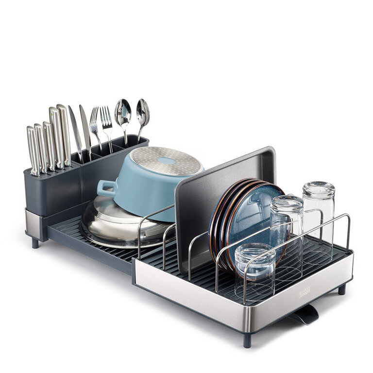 Joseph Joseph Joseph Joseph - Égouttoir à Vaisselle Extensible "Extend Max Steel"