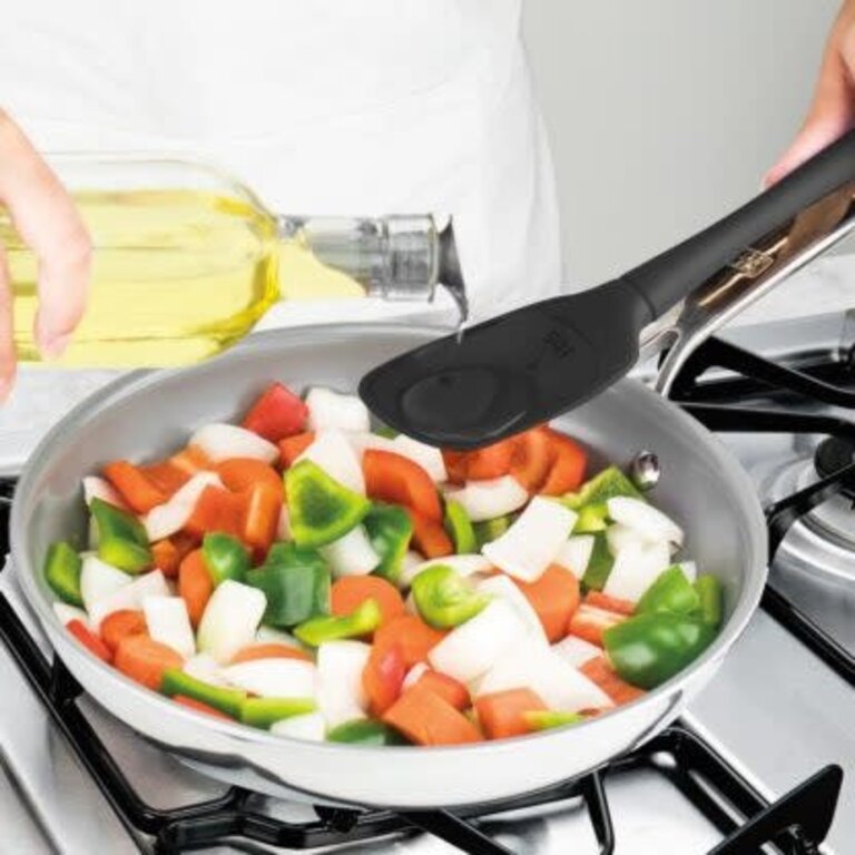 Tovolo Tovolo - Spatule-Cuillère en Silicone - Noir