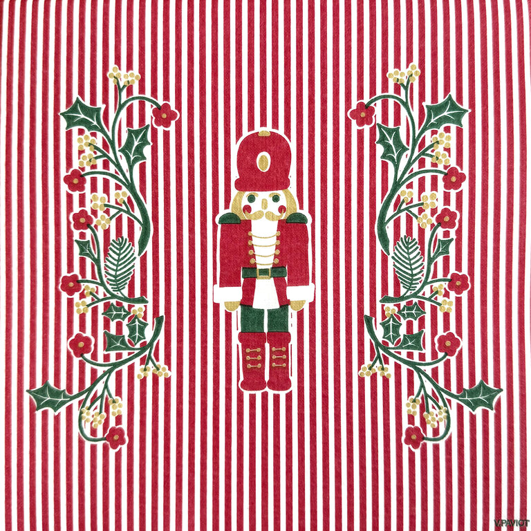 Françoise Paviot Francoise Paviot -  Grandes serviettes (20x20cm) Casse-noisette [20 unités]