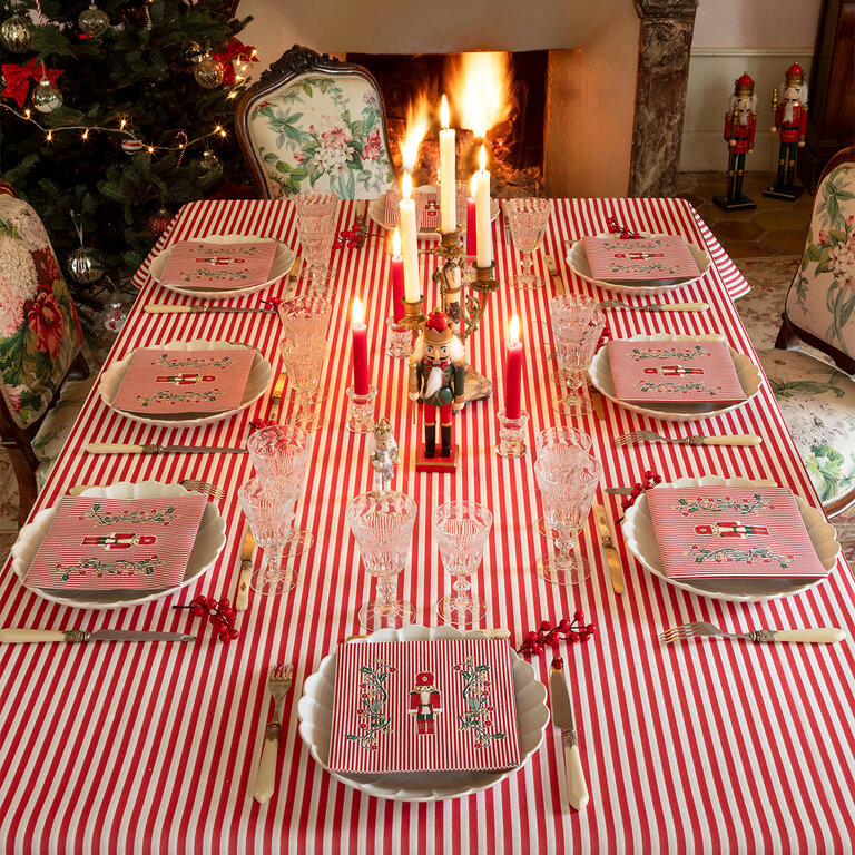 Françoise Paviot Francoise Paviot - Large napkins (20x20cm) Nutcracker [20 units]