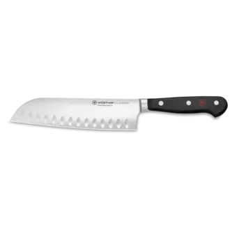 Wusthof Wusthof - Couteau de chef Santoku alvéolé 17cm - Classic