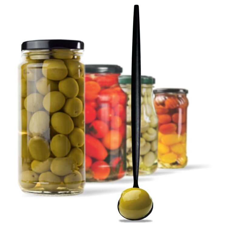 Natural Living Natural Living - Olive Spoon 14cm (unit), black stainless steel