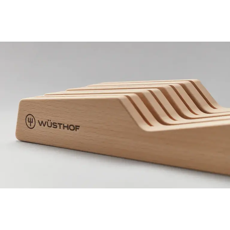 Wusthof Wusthof - 7-Slot In-Drawer Knife Organiser - Hornbeam