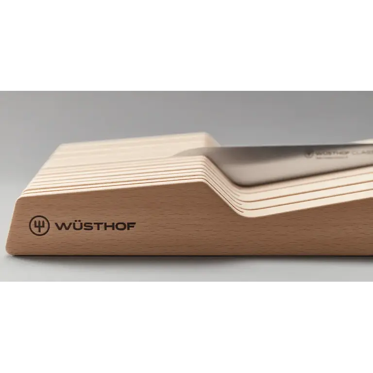 Wusthof Wusthof - 7-Slot In-Drawer Knife Organiser - Hornbeam