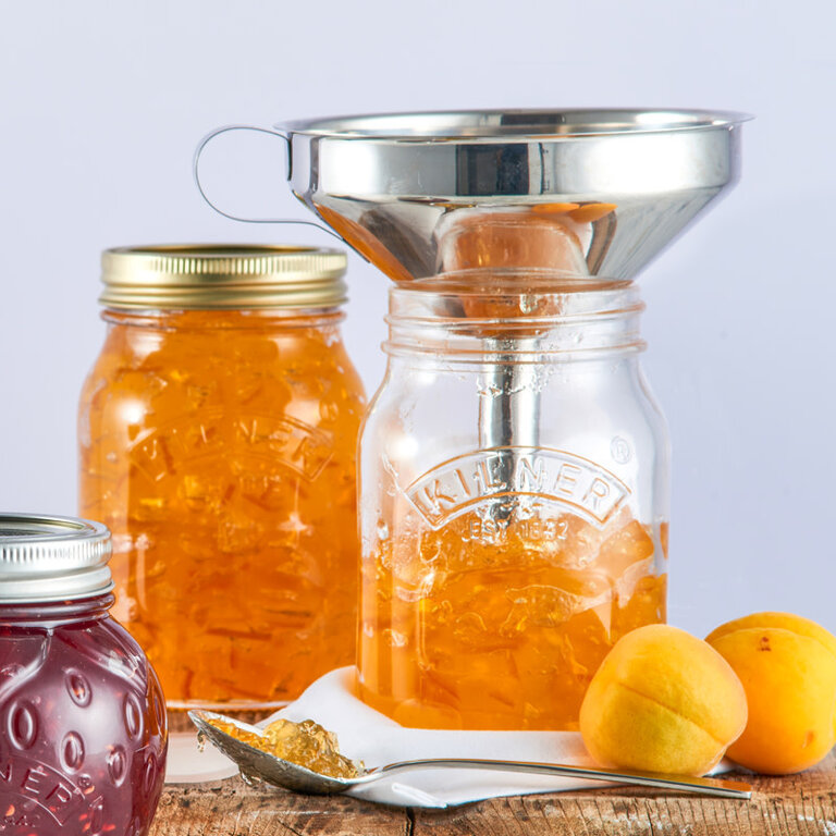 Kilner Kilner - Entonnoir 12cm + Tamis - Acier Inoxydable