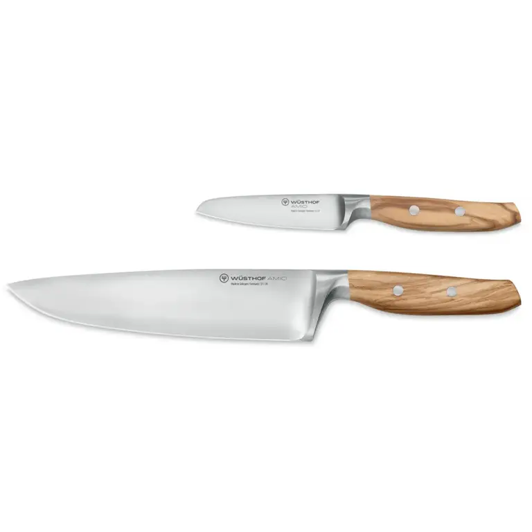 Wusthof Wusthof - Set of 2 knives (8" chef's knife + 3.5" paring knife), Amici series