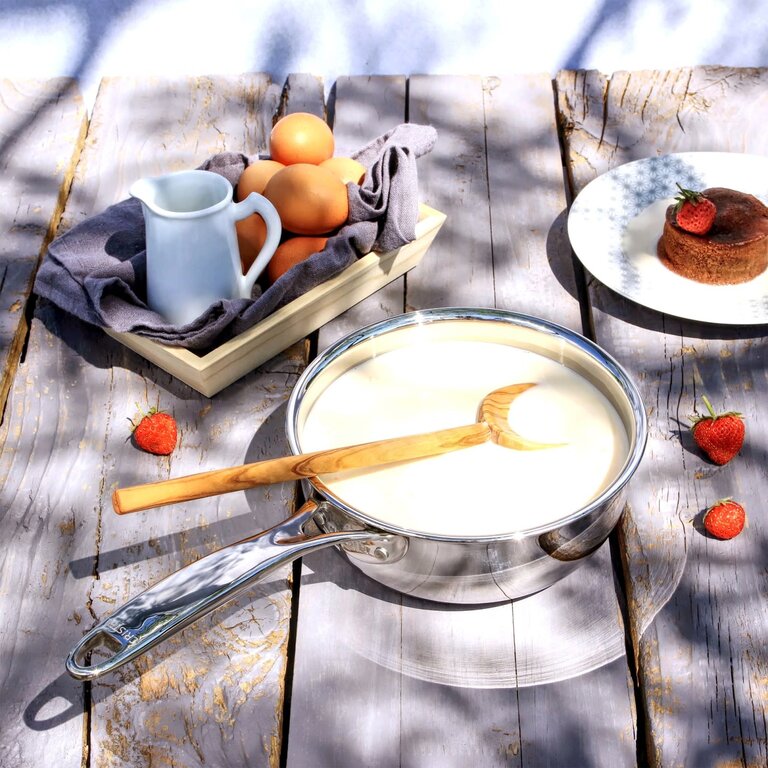 Cristel Cristel - Castel'Pro - Saucepan 24cm (9.5") - Stainless Steel