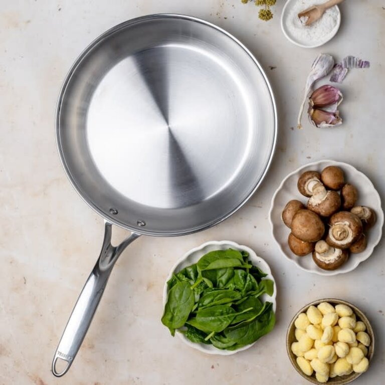 Cristel Cristel - Castel'Pro - 10" Frying Pan - Stainless Steel