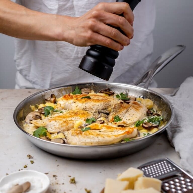 Cristel Cristel - Castel'Pro - 10" Frying Pan - Stainless Steel