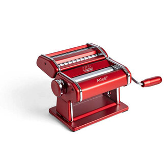 Marcato Marcato - Pasta Machine - Atlas Plus - Red (Lasagna, Fettuccine, Tagliolini, Spaghetti)