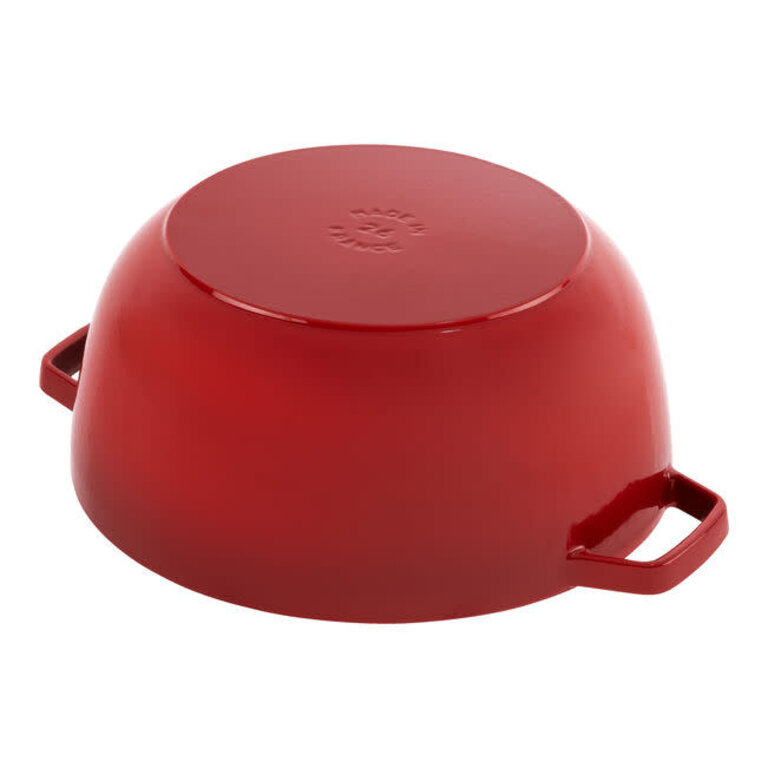 Staub Staub - Cocotte Française en Fonte Émaillée - Édition Spéciale Cheval - 4,9L (5.2QT) - Rouge
