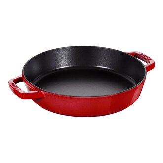 Staub Staub - 26cm Frying Pan with 2 Handles - Red