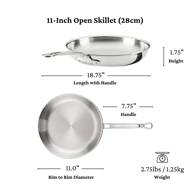 Hestan Hestan - Ensemble 10 Pièces ProBond Luxe - Ensemble Ultime en Acier Inoxydable