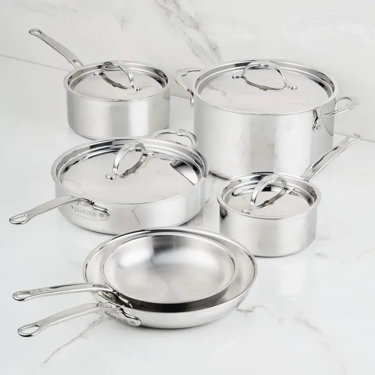 Hestan Hestan -  Probond Luxe - 10-Piece Stainless Steel Set