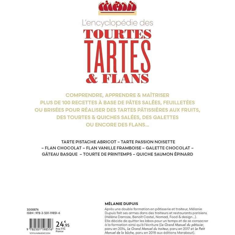 ADP Mélanie Dupuis - L'encyclopédie Des Tourtes, Tartes et Flans
