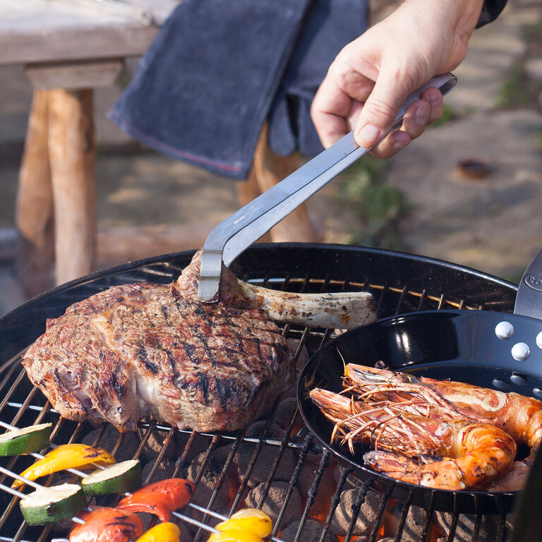 Rosle Rosle - Rosle - Pinces à Griller / BBQ Incurvées - Acier inoxydable