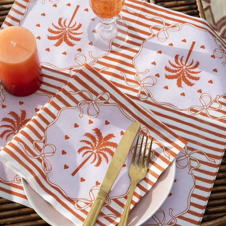 Françoise Paviot F. Paviot - Sunset Large Napkins (20 Units)