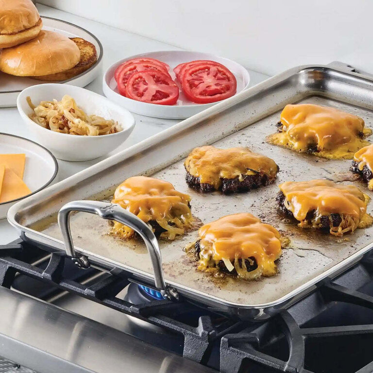 Hestan Hestan - Provisions - Stainless Steel Double Burner Griddle (21" x 13")