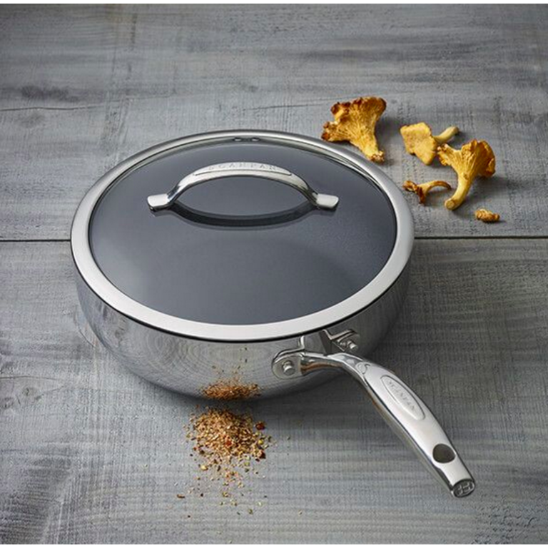 Scanpan Scanpan - Haptiq - Deep Sauté Pan With Glass Lid (3.7L/26cm)