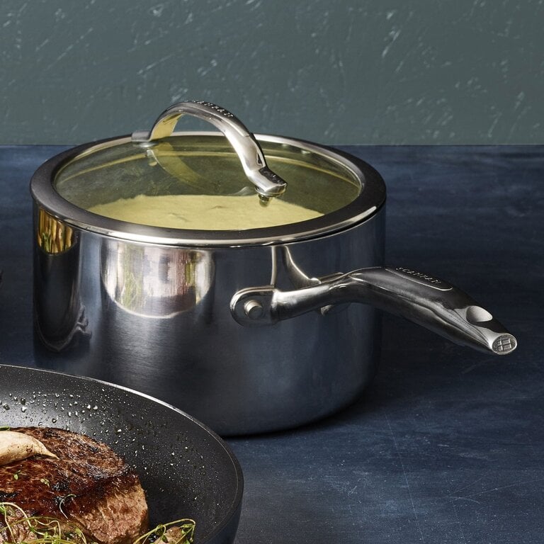 Scanpan Scanpan - Haptiq - Saucière avec Couvercle (2.5L/18cm)