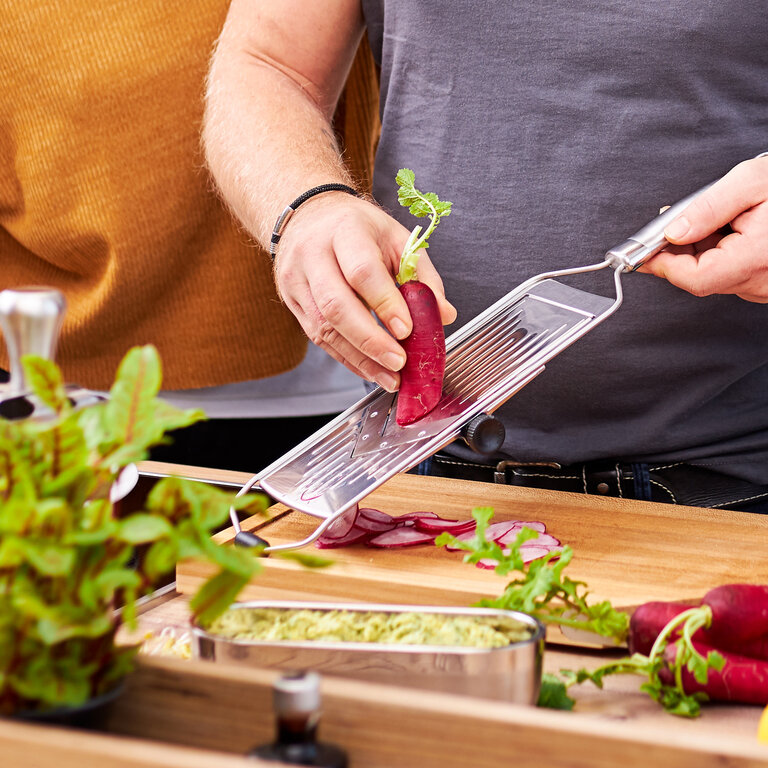 Rosle Rosle - Mandoline Précision Réglable V-Slicer - Acier Inoxydable