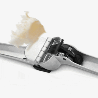 DreamFarm Dreamfarm - Garlic Press "Garject" - Chrome-Plated Zinc