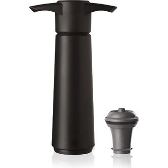 Vacuvin Vacuvin -  Pompe à Vin / Wine Saver  Original + 1 Bouchon -Noir