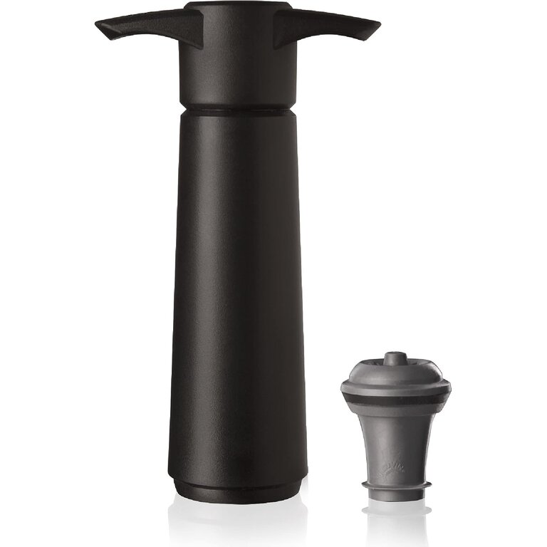 Vacuvin Vacuvin -  Pompe à Vin / Wine Saver  Original + 1 Bouchon -Noir