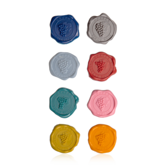 Vacuvin - Set of 8 Glass Markers Classic