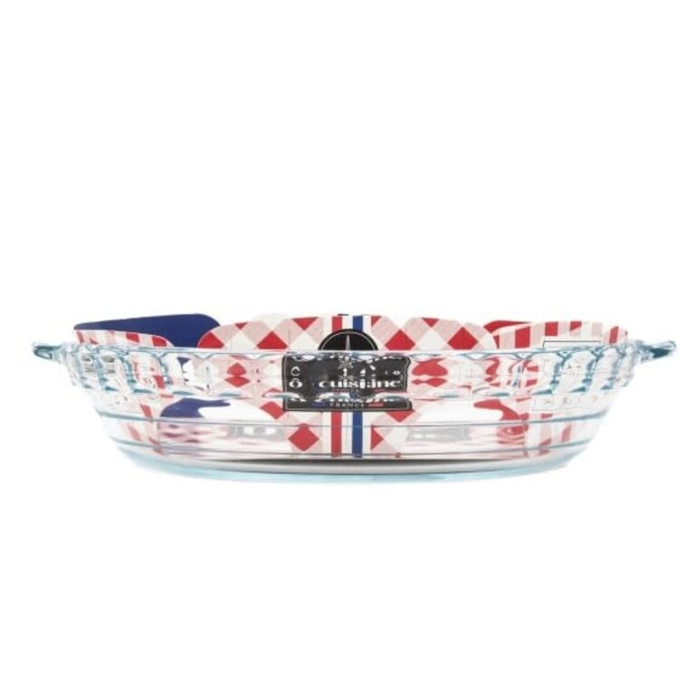 Ô Cuisine Ô Cuisine - Moule à Tarte en Pyrex (26x23x5cm/ 1.3L)