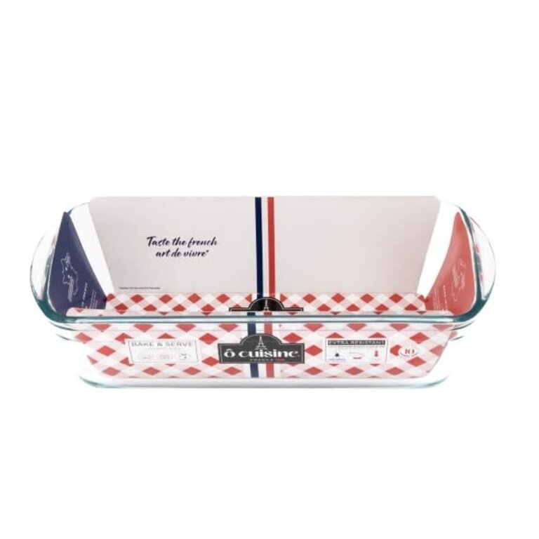 Ô Cuisine Ô Cuisine - Moule à Pain en Pyrex (28x12cm/ 1.5L)