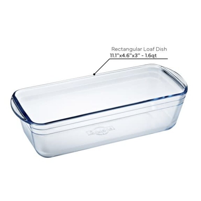 Ô Cuisine Ô Cuisine - Moule à Pain en Pyrex (28x12cm/ 1.5L)