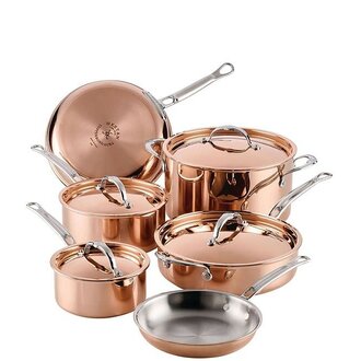 Hestan Hestan -  Copperbond Aura - 10-Piece Copper Set