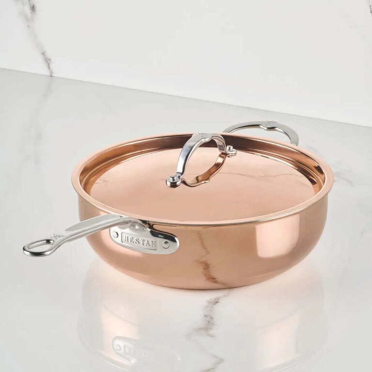 Hestan Hestan - Copperbond Aura - Sauteuse Essentielle 5Qt en Cuivre