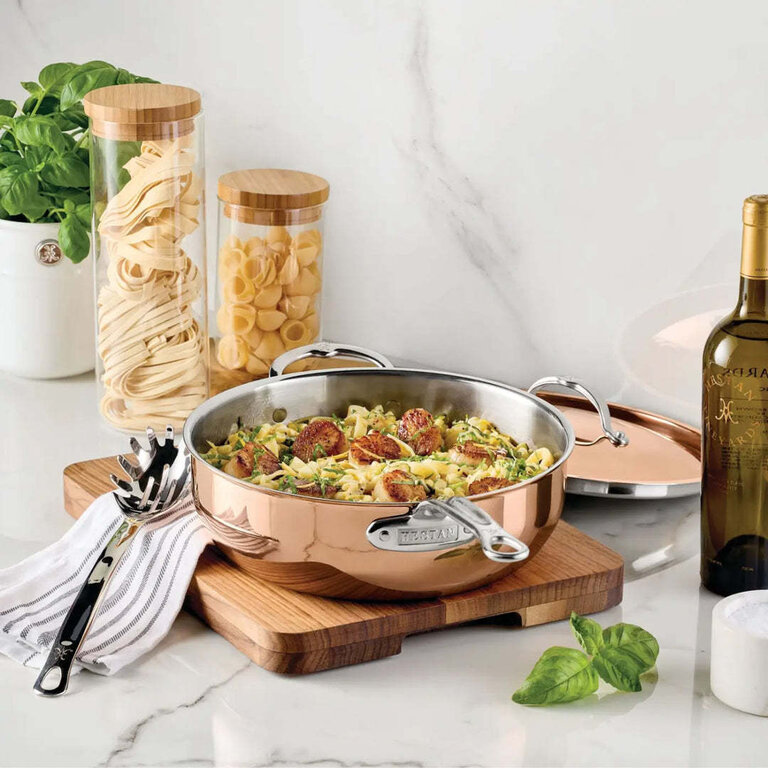Hestan Hestan - Copperbond Aura - Sauteuse Essentielle 5Qt en Cuivre