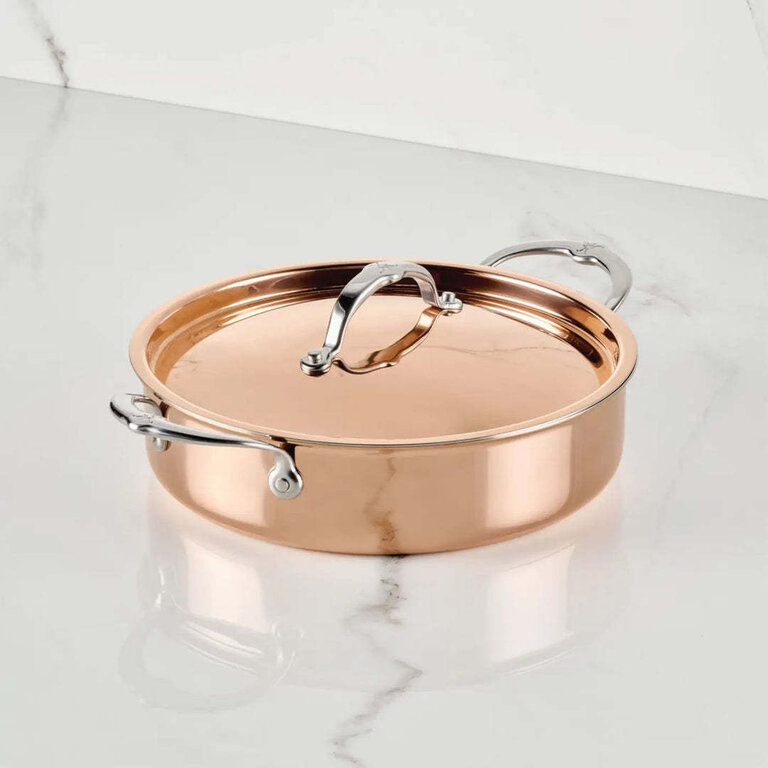 Hestan Hestan - Copperbond Aura - Rondeau avec Couvercle en Cuivre (6Qt)