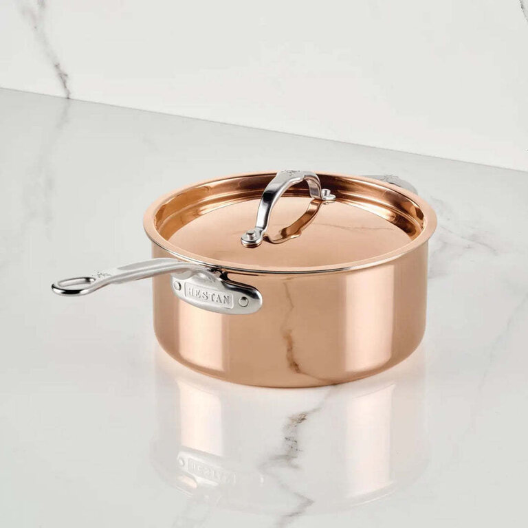 Hestan Hestan  - Copperbond Aura - Copper Saucepan (4Qt/22cm)