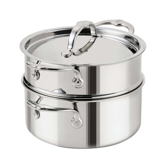 Hestan Hestan - Probond Luxe - Stainless Steel Soup Pot and Steamer Insert Set (3Qt/22cm)