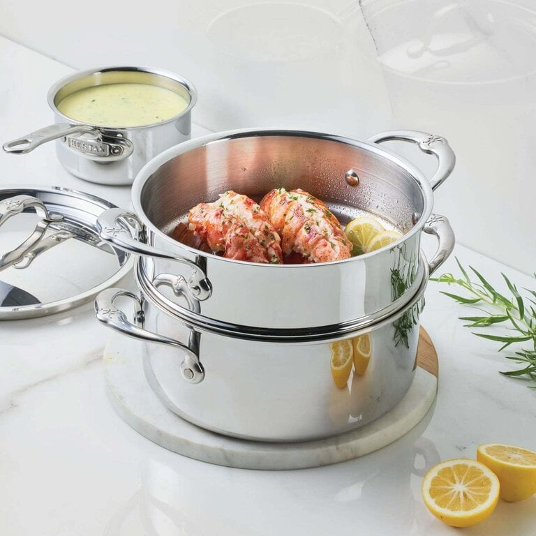 Hestan Hestan - Probond Luxe - Ensemble Casserole + Insertion Vapeur (3Qt/22cm)
