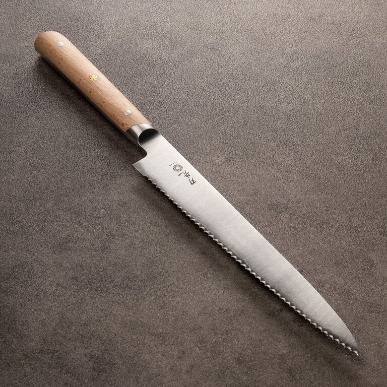 Hazaki Knives Hazaki - Couteau Pankiri (Pain) - Série Classique Hêtre