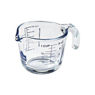 Ô Cuisine Ô Cuisine - Measuring Cup 1 Cup (250mL) - Borosilicate Glass