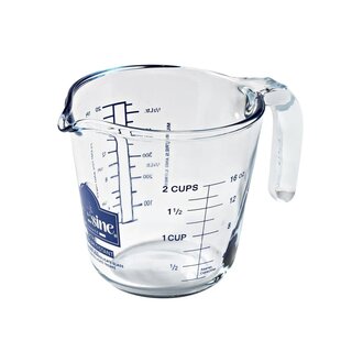 Ô Cuisine Ô Cuisine - Tasse à Mesurer 2 Tasses (500mL) - Verre Borosilicate