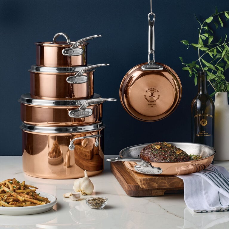 Hestan Hestan - Copperbond Aura - Ensemble 10 Pièces en Cuivre