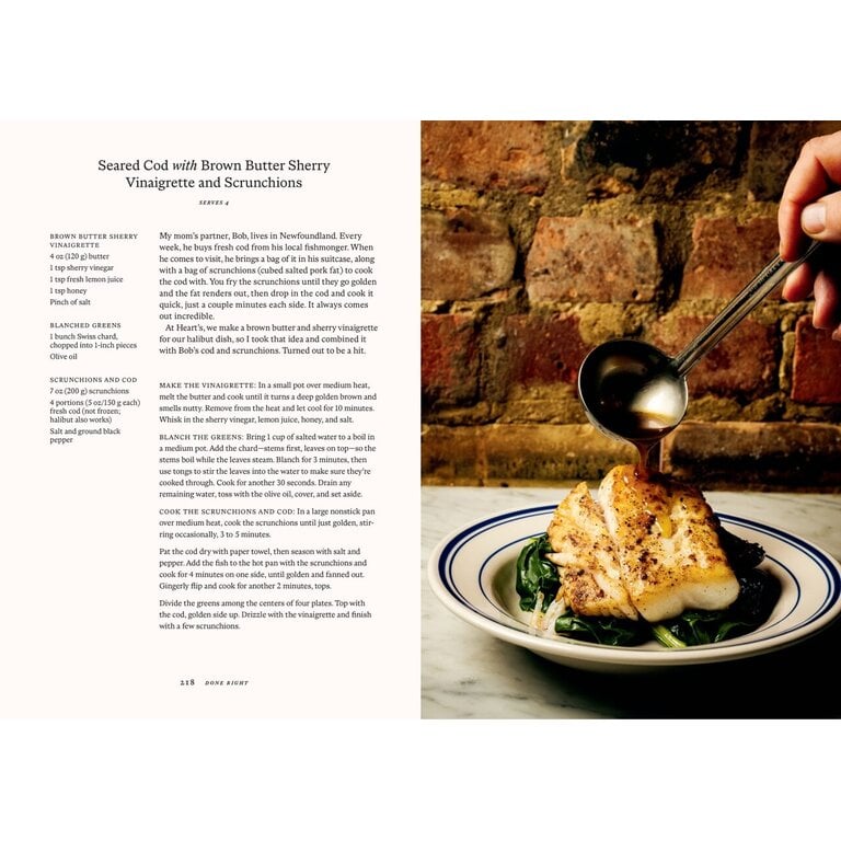 Random House Teo Paul - Done Right : Heartfelt Recipes from a Life in Restaurants