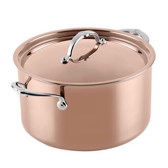 Hestan Hestan - Copperbond Aura - Copper Stockpot 8Qt With Lid