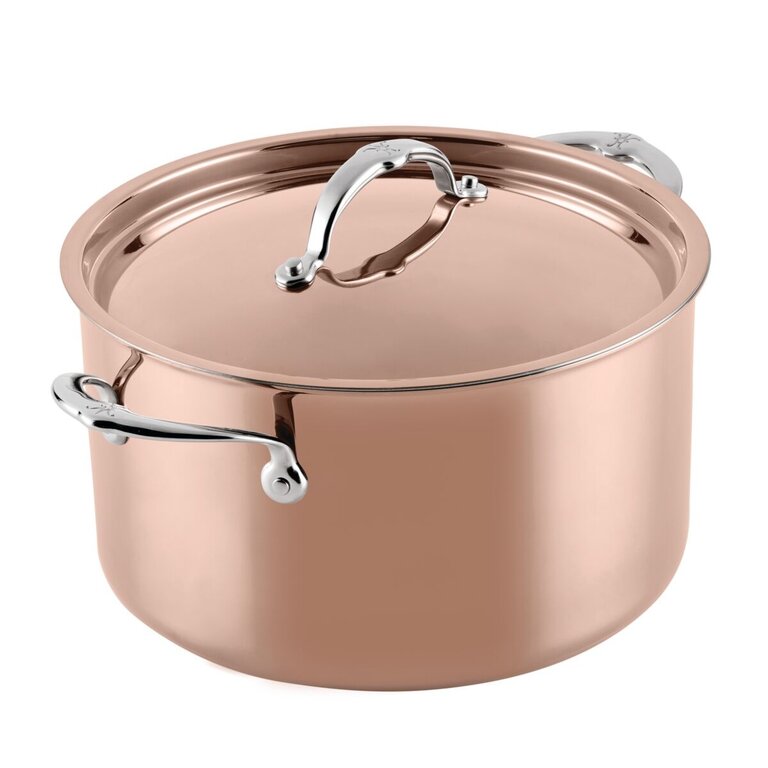 Hestan Hestan - Copperbond Aura - Copper Stockpot 8Qt With Lid