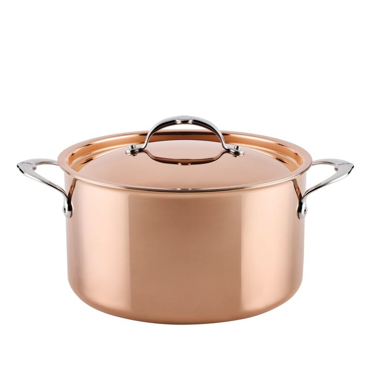Hestan Hestan - Copperbond Aura - Copper Stockpot 8Qt With Lid