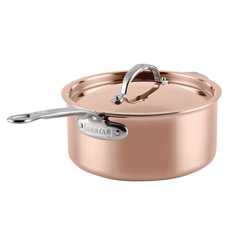 Hestan Hestan  - Copperbond Aura - Copper Saucepan (4Qt/22cm)